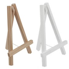 Wooden Easel Natural White 19x25cm  10x16cm Wedding Craft Pictures Table Number Easel price