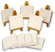 Mini Artist Canvas 7.5cm & 16cm Wooden Easel Set For Displays Signs Painting Easel price