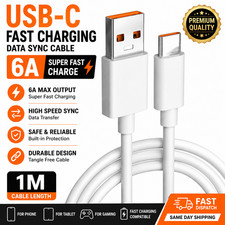 USB C Super Fast Charging Cable USB A To Type C Mobile Phone Data Cord 1M Mobile Phone Cable price