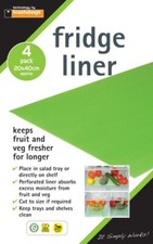 Fridge Drawer Shelf Liners Mats - Keeps Fruit Veg Salad Fresh for Longer UK Drawer Shelf price