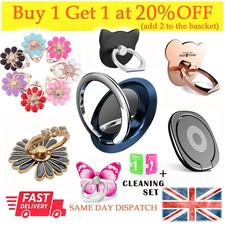 Phone Ring Holder Finger Grip Rotates 360° Stand Mount Mobile Phones Tablets UK Phone Holder price