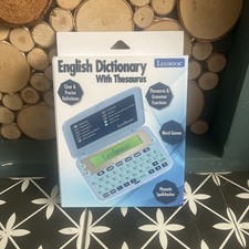 LEXIBOOK Electronic English DICTIONARY with Thesaurus Grammer Phonetic - D650EN Electronic Dictionaries price