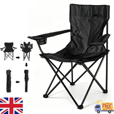 120kg Heavy Duty Folding Chair, Portable Outdoor Seat Camping Chair with Bag UK Camping Chair price