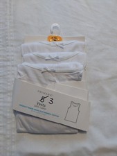 Primark Girls Vests X3. Brand New. Age 9-10 years. Girls' Vest price