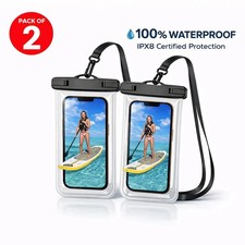 Pack Of 2 Waterproof Phone Pouch Underwater Case Cover Universal Dry Bag Mobile Mobile Phone Case price