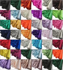 Premium CRUSHED VELVET FABRIC Craft Stretch Velour Material 150cm Extra Wide Fabrics price