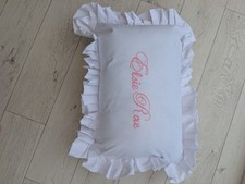 Named Pillow. New Baby Gift. Embroidery Design. Handmade. Baby Gold Pillow price