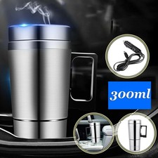 Car Heated Travel Water Mug Heating Kettles Cup Heater 12V for Water Coffee Milk Car Water Heater price