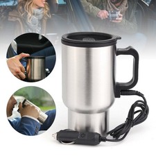 Water Heater Coffee Mug Car/Electric Travel Kettle Heating Cup 450ML 12V Car Water Heater price