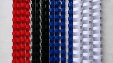 Binding Combs 21 Ring Comb Binding Machine cover White Black 28mm 32mm 45mm 51mm Binding Machine price