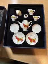 Reutter Porzellan Rupert Classic Rupert Bear Mini Porcelain Tea Set Boxed Tea / Teapot Sets price