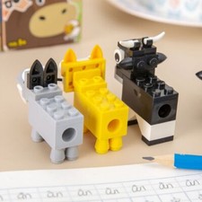 Puzzle Toys Building Blocks Pencil Sharpener Pencil Sharping Tools  Award Gifts. Legos (Building Toys) price