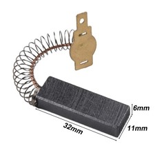 Reliable Motor Carbon Brushes for Power Tool Repairs Spare Parts 32*11*6mm Spare Parts - Power Tools price