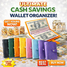 100 Envelope Challenge Cash Binder Budget Planner Wallet Savings Book UK Seller Planner price