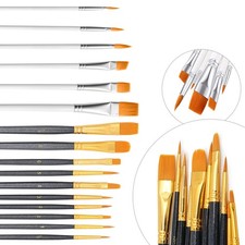 Small Artist Paint Brush Fine Paint Brushes Art Oil Acrylic Watercolour 6-10pcs Painting Supplies price