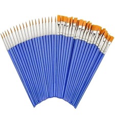 20 ARTISTS PAINT BRUSH SET WATERCOLOUR OIL ACRYLIC ART CRAFT FINE MODEL MAKING Painting Supplies price