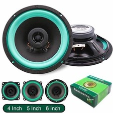 Universal Car Coaxial Speakers 4/5/6.5" Hifi Full Range Subwoofer UK Car Speakers & Subwoofer price