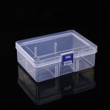 Storage Boxes With Lids Clear Plastic Container Stackable Home Office Kitchen UK Storage Containers price