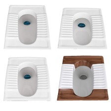 Asian and Turkish Style White Squat Toilet Pans Turkish-Style Toilet price