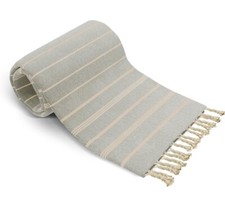 New NWT Beige Turkish Style Beach Towel Quick Dry Sand Free Lightweight Extra L Turkish-Style Toilet price