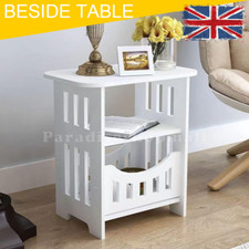 Modern White Slim Nightstand Featuring Drawer and Storage Space Stylish Bedrooms Office Nightstand price