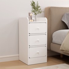 Bedside Table Wood 2/3 Drawer Cabinet Bedroom Furniture Storage Nightstand Shelf Office Nightstand price