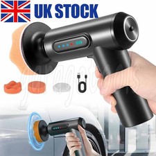 Car Polishing Machine Cordless Buffer Polisher w/ Pads USB Charging LED Display Polisher / Polishing Machine price