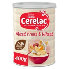 Cerelac Mixed Fruits & Wheat Infant Cereal with milk 400 g | from 7 months+ | Baby Food price