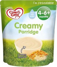 Cow & Gate Creamy Porridge Baby Food Cereal, 4-6+ Months, 125 g Baby Food price