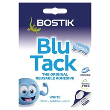 Bostik Blu Tack White Handy Size Multipurpose Reusable Adhesive Clean Safe & Adhesive price