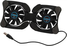 Foldable USB Fan Stand Notebook Cooler Radiator Quiet Laptop Fan price
