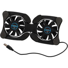 Foldable USB Fan Stand Notebook Cooler Radiator Quiet Laptop Fan price
