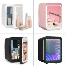 Mini Fridge 10L Portable Table Top Electric Small Cooler Warmer Ice Box Car Home Car Refrigerator price