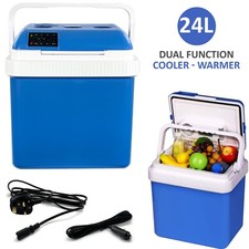 24L Cooler Hot/Cold Portable Cool Box Car Home Electric 240V AC / 12V DC Car Refrigerator price