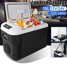 Portable 15L Car Fridge 12V/24V Cool Box for Camping Caravan Car Refrigerator price