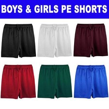PE Shorts Boys Girls Kids Unisex School Football Sports Elasticated Waist Short Boys' Shorts price