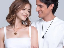 Long Distance Touch Necklace Set – Smart Vibration & Light-Up Connection Gift Smart Necklace price