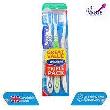 Wisdom Regular Fresh Plus Firm Toothbrushes TRIPLE pack Toothbrushes price