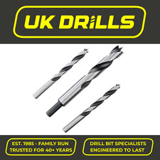 WOOD DRILLS - LIP & SPUR, FULLY GROUND, BRAD POINT,  3-20mm Drills price