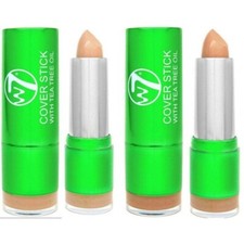 W7 Tea Tree Concealer Cover Stick For Spots & Blemishes - Choose Your Shade -New Tea price