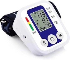 Voice Digital Automatic Blood Pressure Monitor Upper Arm BP Machine Heart Rate👍 Blood Pressure Monitor price