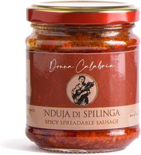 NDUJA di SPILINGA - Spicy Spreadable Italian Sausage (180g) by Donna Calabria Spreadable price