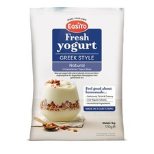 EasiYo Natural Greek Style Yogurt Mix 170g Sachet Makes 1Kg Using Yogurt Maker Yogurt price