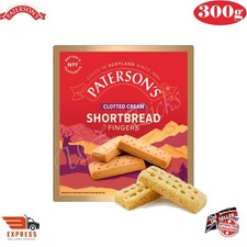 Paterson's Shortbread Fingers 300g, Classic, Clotted Cream, Various Quantities Clotted Cream price