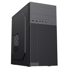 Cit Mentor Micro-Atx Office Pc Case With Usb Type C And 80Mm Rear Black Fan Incl PC Cases price