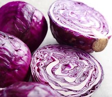 Cabbage Red Drumhead 700 seeds Red Cabbage Vegetable Seeds - Free Delivery Vegetables price