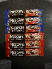 Nescafe Coffee Sticks Original Or Decaffeinated  1 Cup 1.2g Serving - BBE Jan 28 Coffee price