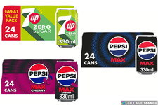 New Zero Sugar Cherry Cola 24 Pack 330ml Carbonated Soft Drink Cans Carbonated Drinks price