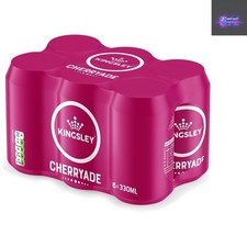 Natural Cherryade Soft Drink -  Carbonated Beverage, 6 Pack 330ml Bottles Carbonated Drinks price