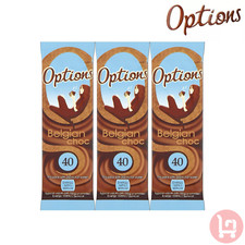 Options BELGIAN Instant HOT CHOCOLATE Sachets 11g Drink Powder INDIVIDUAL Single Hot Powdered Drinks price
